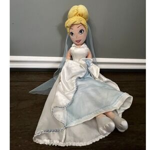 Disney‎ Store Wedding Cinderella Plush